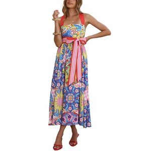 Charlotte Green Womens  Midi Dress